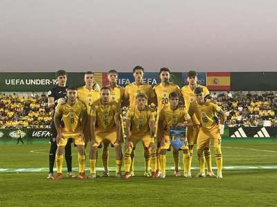 UPDATE - Naţionala U19 a României este condusă de Ţările de Jos, scor 2-0, la pauză, în semifinalele CE2025