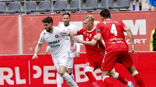 VIDEO | Hermannstadt – UTA 3-0. Sibienii au urcat pe 2 în play-out. Situaţia arădenilor se complică