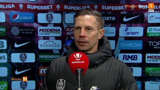 A scăpat de Mandorlini, iar acum o avertizează pe FCSB. Deac: "Sincer, eu nu mă gândesc că terminăm pe locul 2"