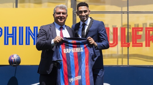OFICIAL | Raphinha a semnat cu Barcelona: "Un vis devenit realitate!"