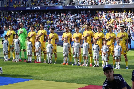 Ultima partidă a „tricolorilor mici”. România U21 întâlneşte Slovacia U21. La ce oră e programată partida la Pro TV?