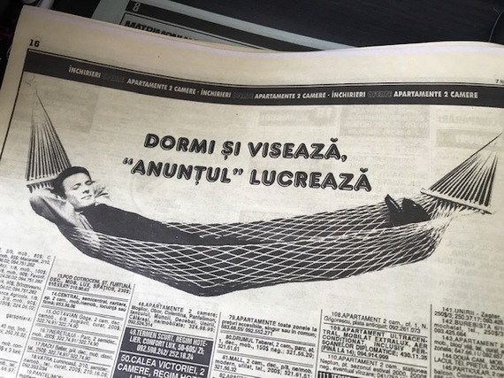 (P) O istorie inedită. În anunţuri. De la o Românie ca-n seria BD la epoca Facebook. 30 de ani de Anunţul telefonic