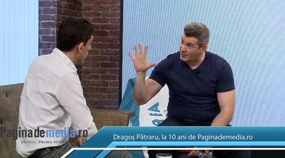 VIDEO. Dragoş Pătraru: Am pierdut 5.000 de euro din cauza audienţei. Clauza din contract care spune cine îi plăteşte